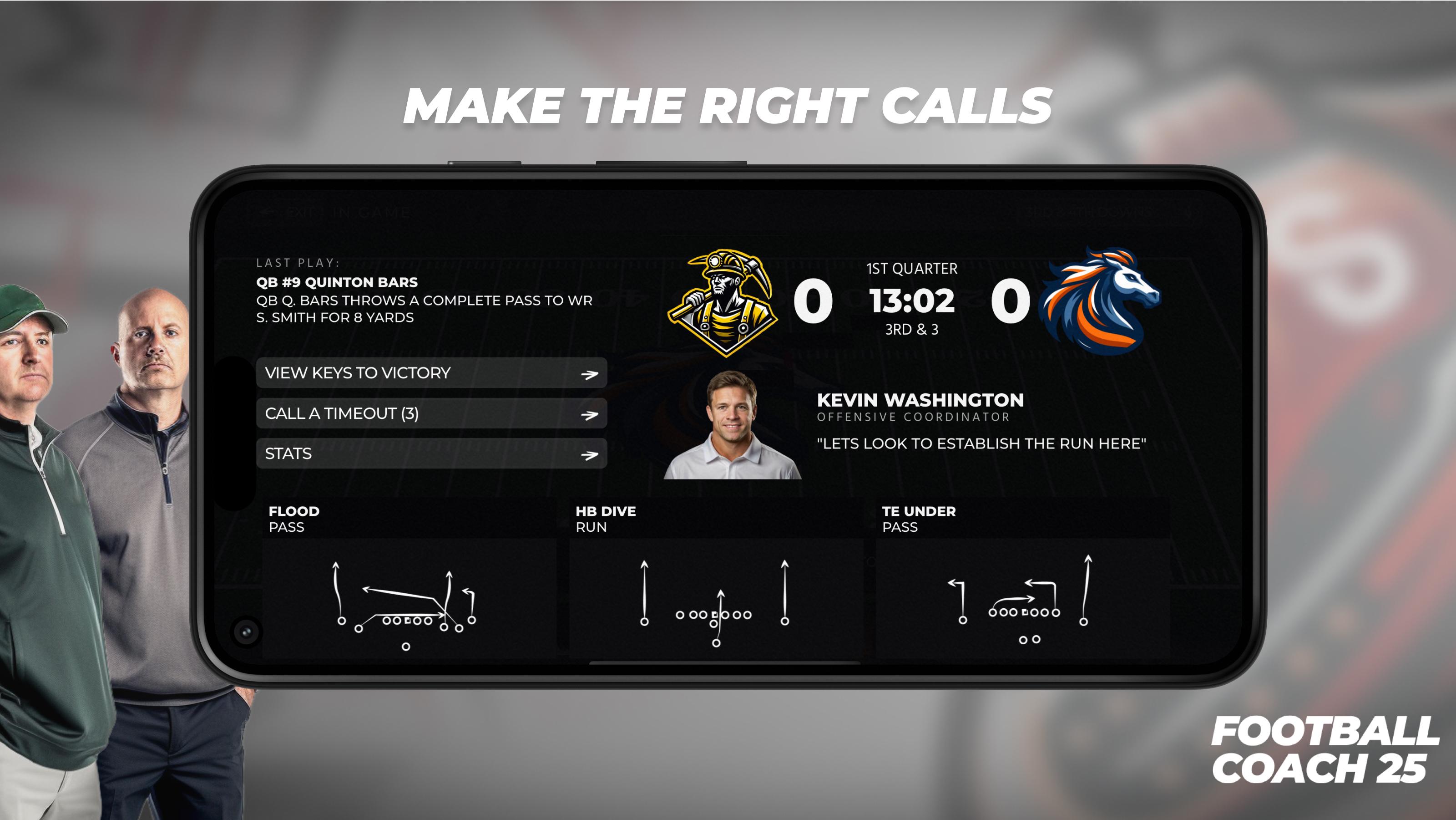 Football Coach 25 Gameplay