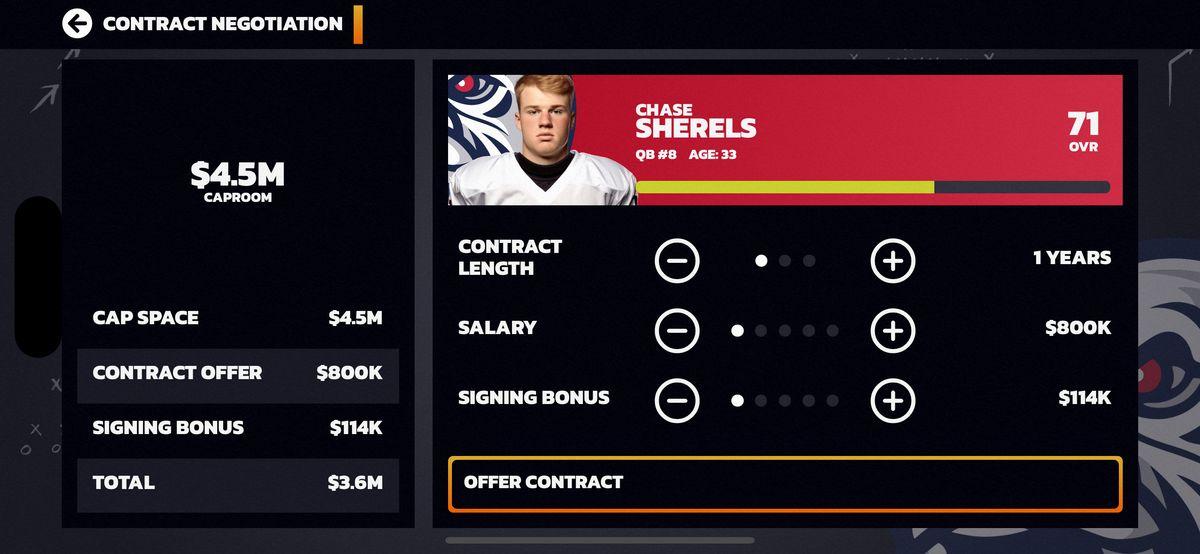 Contract Negotiation