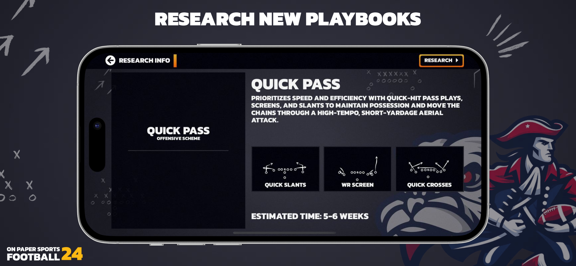 Research new playbooks